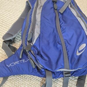 Vortex Blue and Gray Men's Backpack